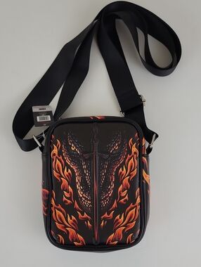 NWT HBO House of the Dragon Buckle-down Crossbody bag